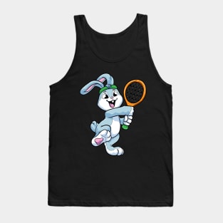 Rabbit as Tennis player with Headband at Tennis Tank Top